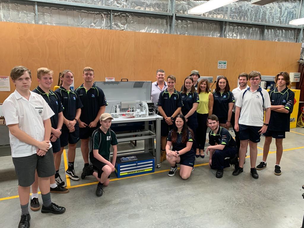 Pennant supporting Aeroskills Schools programme 3 0 1