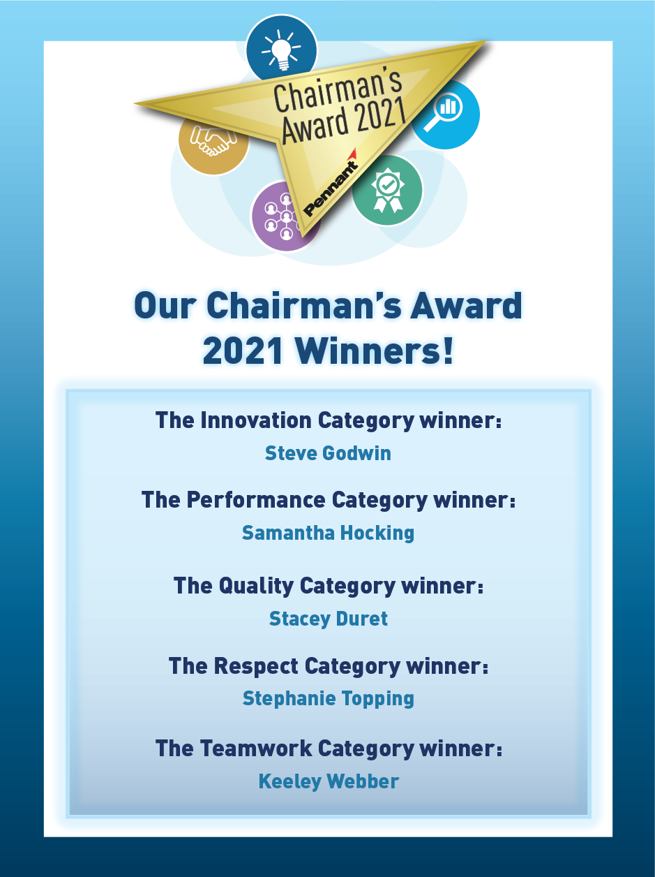 2021 Chairman's Awards 3 Winners 2021
