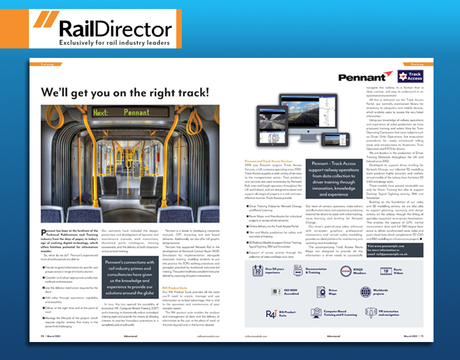 Pennant and Track Access feature in Rail Director 1 MicrosoftTeams image 56