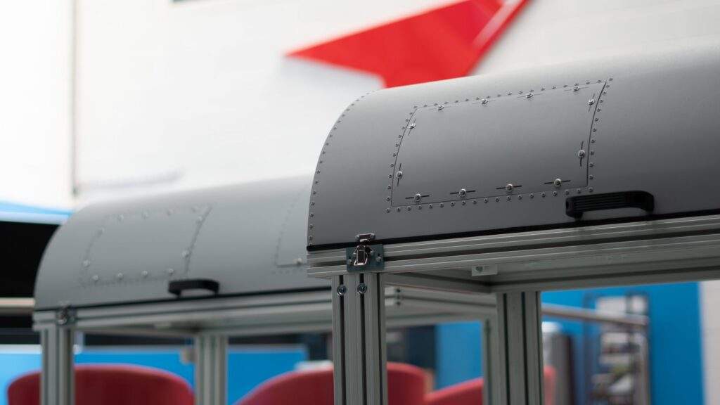 New product launch - GenSkill MK2 1 Hardware training devices in a warehouse