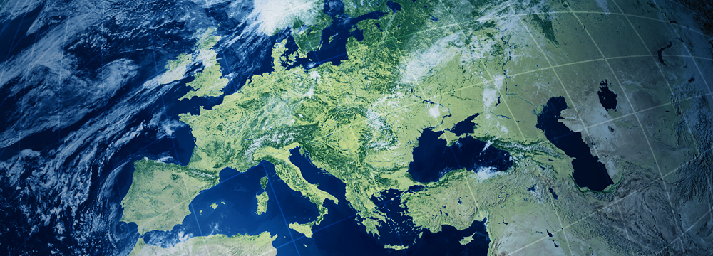 A stock image of the world from space