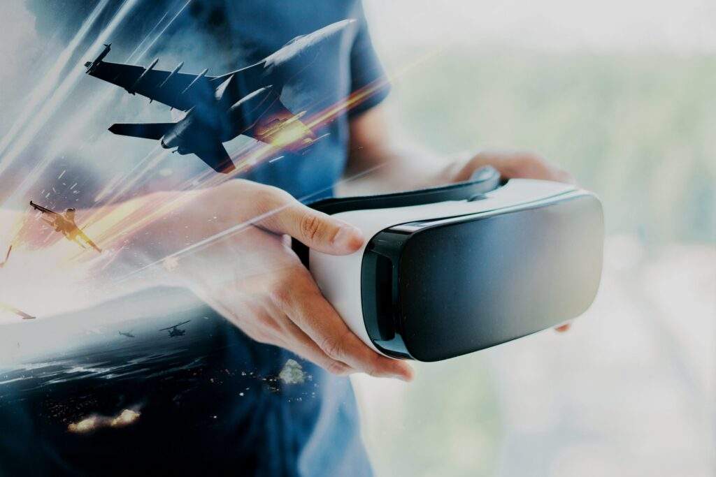 The Virtual Reality takeover 19 A stock image of a VR headset