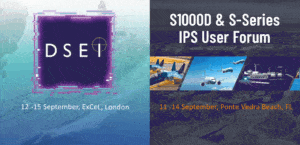 Pennant is exhibiting at the S1000D and S-Series User Forum and DSEi exhibitions in September 5 A promotional GOF showing exhibition attendance to two exhibitors in 2023