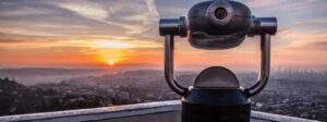 R4I VIEWER – THE OTHER FEATURES! FOURTH & FINAL OF 4 PART SERIES 1 A telescope overlooking a city at dusk