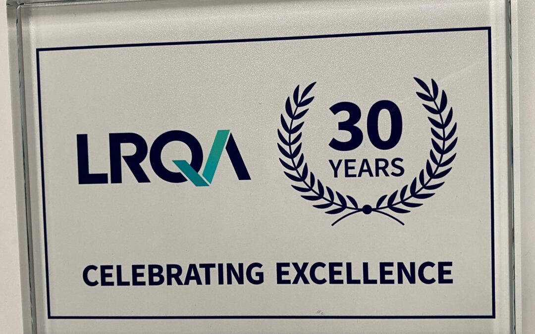 Celebrating 30 Years of LRQA Certification