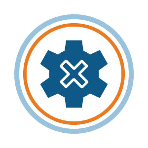 minimize disruption icon
