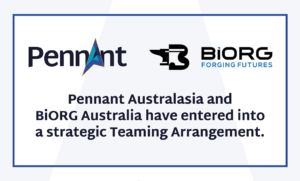 Two SMEs. One End-to-End Integrated Product Support Capability for Australia 1 Biorg and Pennant Teaming Arrangement